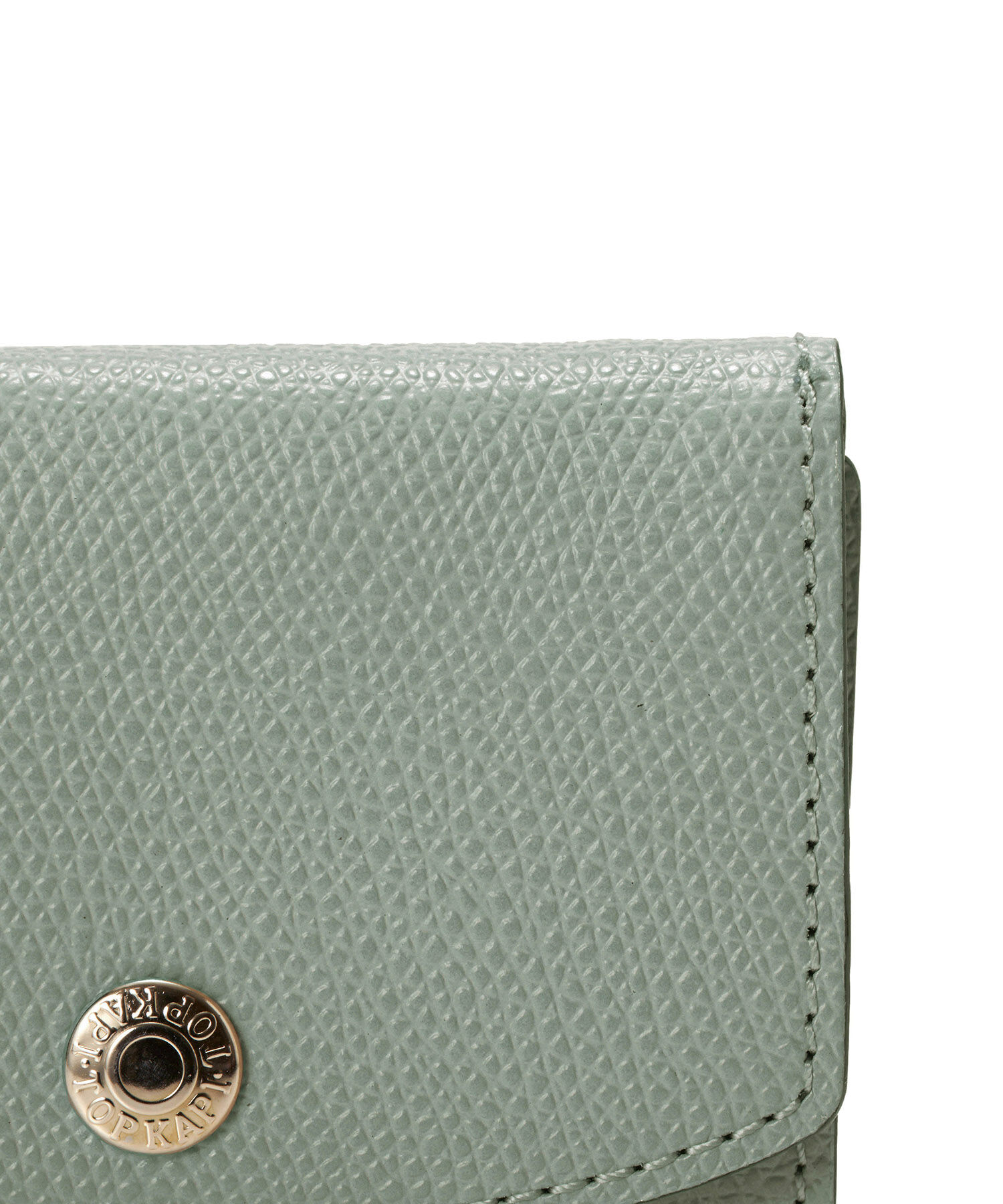 TOPKAPI 「[TOPKAPI]トプカピ 角シボ型押し・ラウンドフラップ  三つ折り 財布 COLORATO コロラート」|財布|