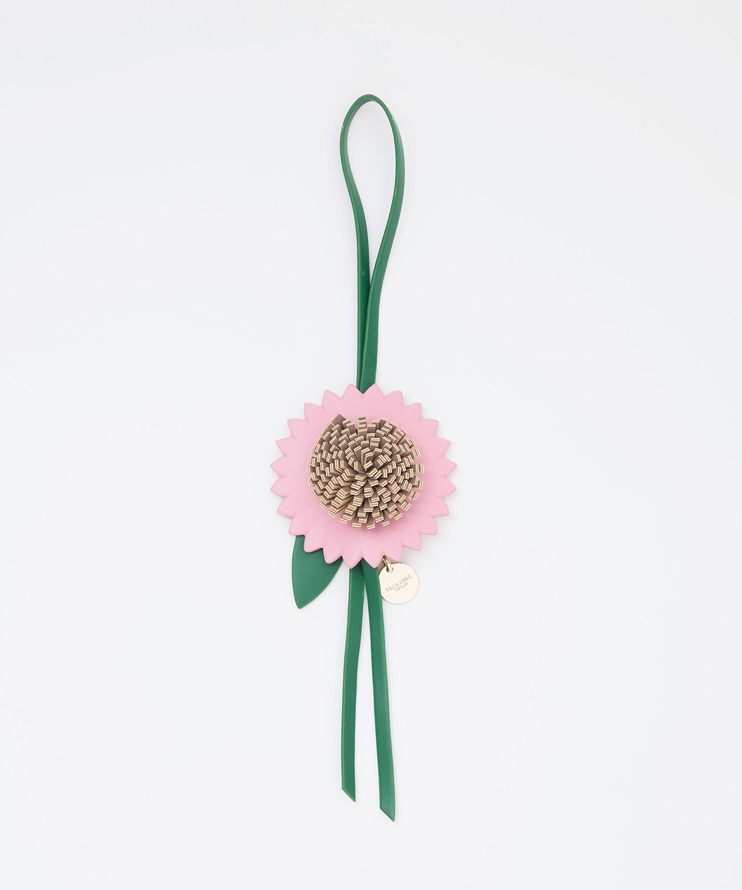 TOPKAPI TREASURE「【TREASURE TOPKAPI】フラワー チャーム A」|チャーム・キーホルダー|ピンク