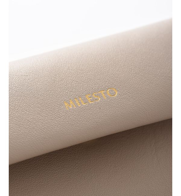 MILESTO「Punto&Linea スマホショルダー」|モバイルケース|