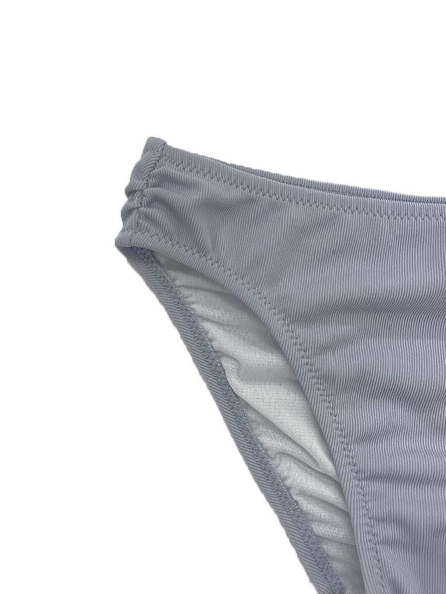 PEAK&PINE「無地リブ素材キャミソールビキニ」|ビキニ|