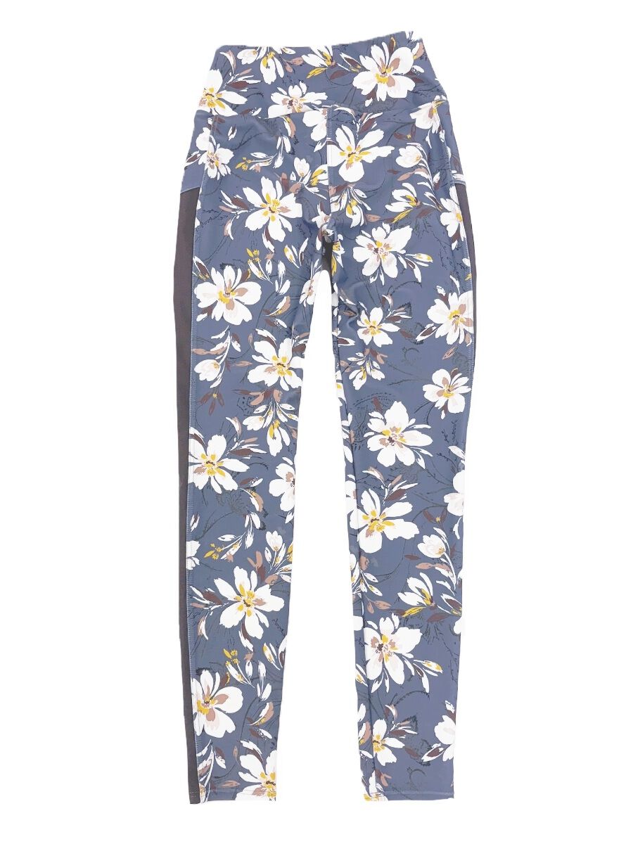 「モクレン風フラワープリントフルレギンス」|スポーツ|