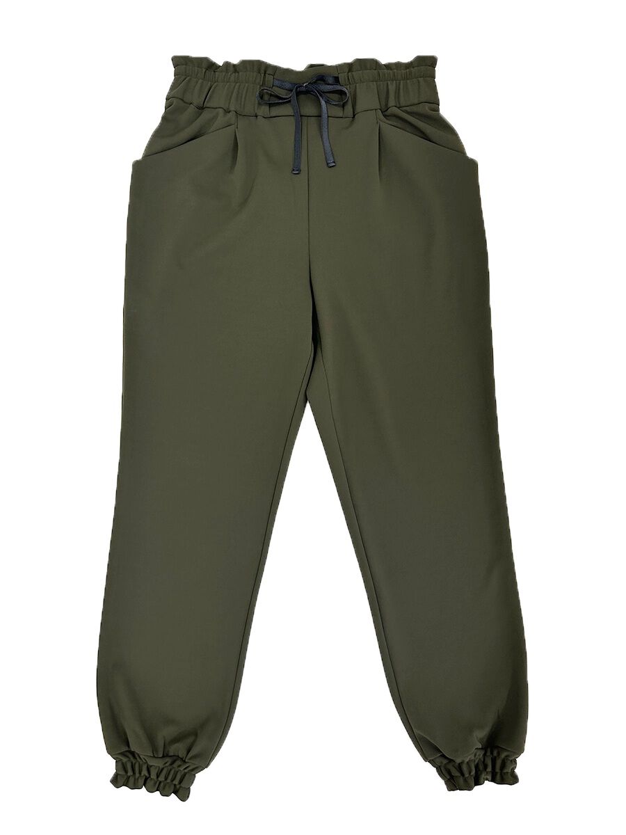 ALBOVE「ダンボールニットジョガーパンツ」|スポーツ|カーキ