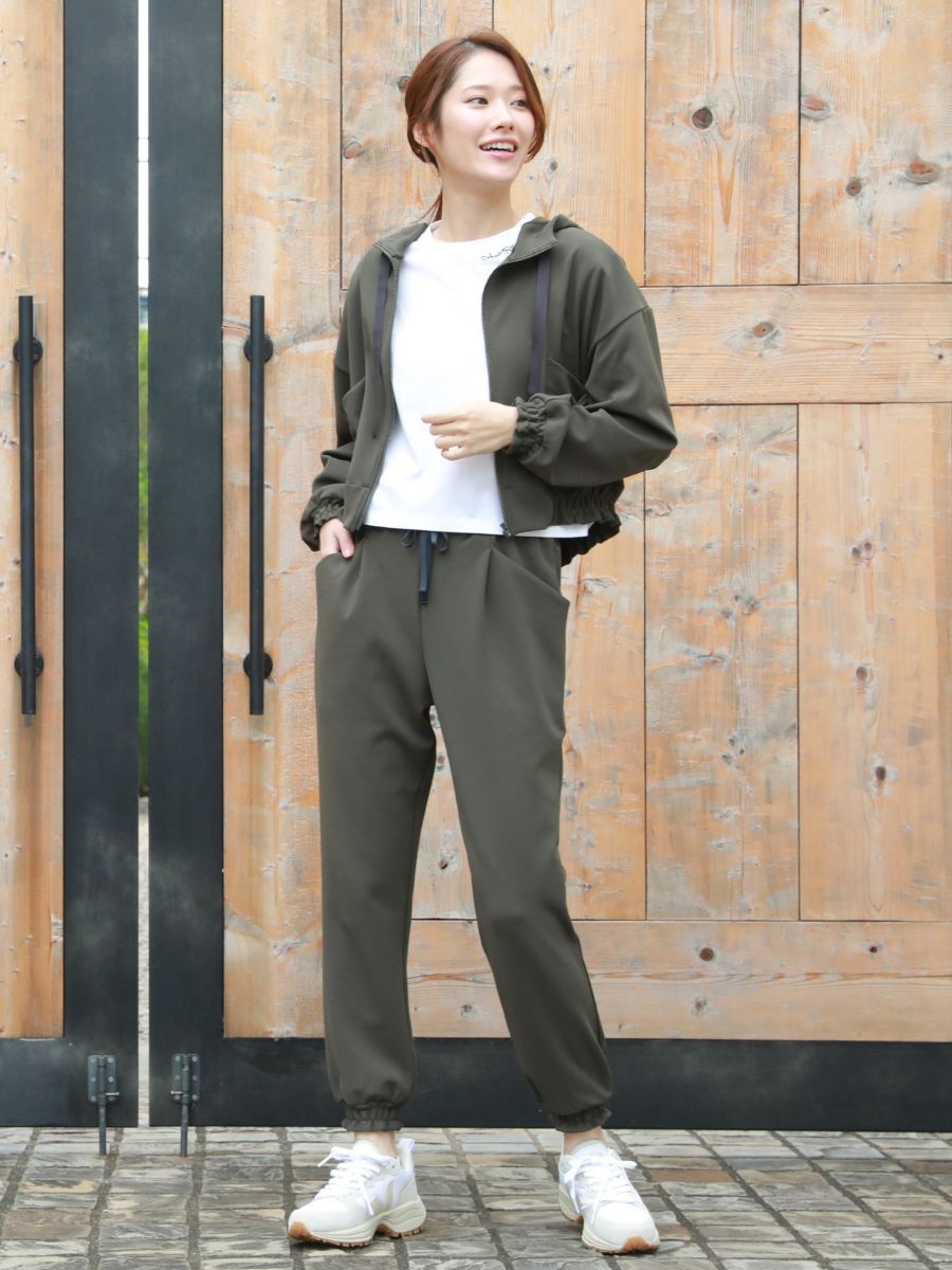 ALBOVE「ダンボールニットジョガーパンツ」|スポーツ|