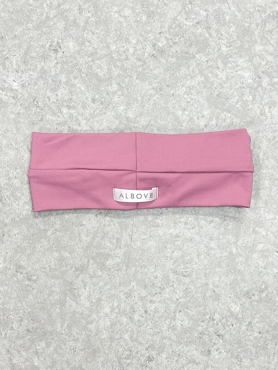 ALBOVE「ナイロン素材無地ヘアバンド」|ヘアバンド|