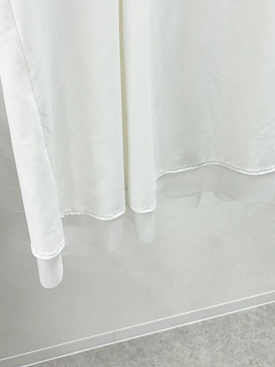 ALBOVE「UVカットタック入りメッシュフレアTシャツ」|スポーツ|