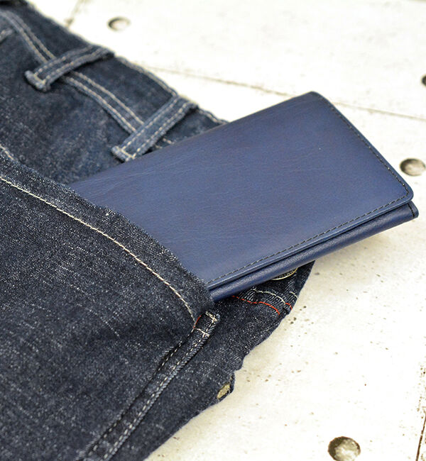 Kinuya Indigo「AWA-AI　長財布」|財布|