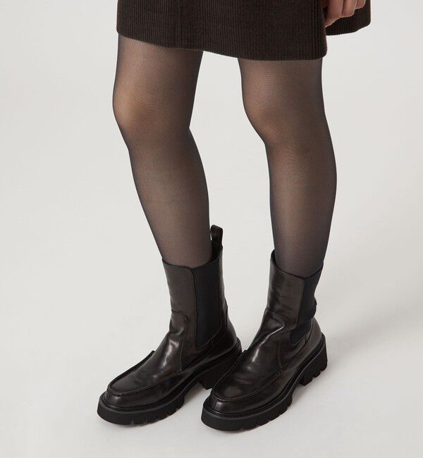 ODETTE E ODILE「チェルシーモカ ショートブーツ55&uarr;」|ショートブーツ|