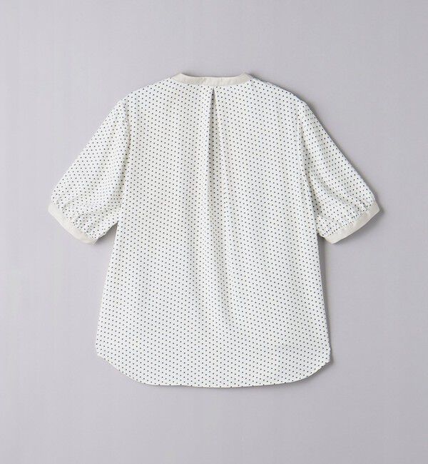 UNITED ARROWS「バイカラーパイピング ショートスリーブ ブラウス」|シャツ・ブラウス|