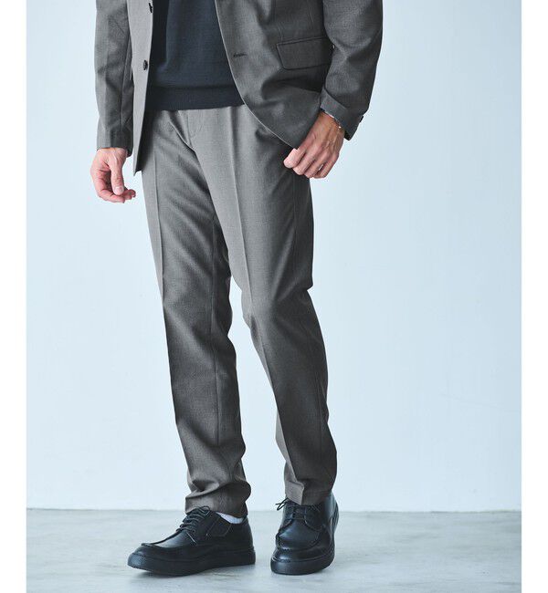 UNITED ARROWS green label relaxing「【WEB限定】JUST fit ドライPEスリムセットアップ ジャケット＆パンツ -吸水速乾・防シワ-」|テーラードジャケット|