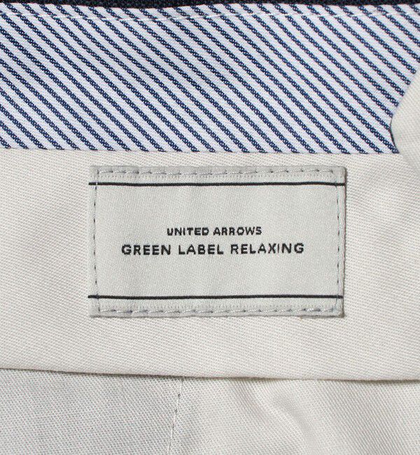UNITED ARROWS green label relaxing「GUABELLO 組織無地 MF ノープリーツ スーツパンツ」|スーツ|