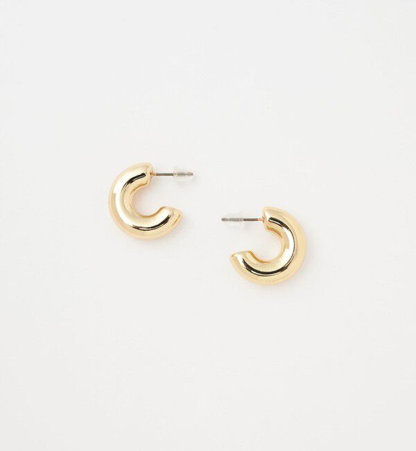UNITED ARROWS green label relaxing「【WEB限定】チューブ ライン フープピアス 2」|ピアス|