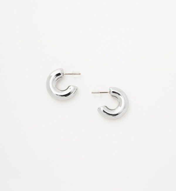UNITED ARROWS green label relaxing「【WEB限定】チューブ ライン フープピアス 2」|ピアス|