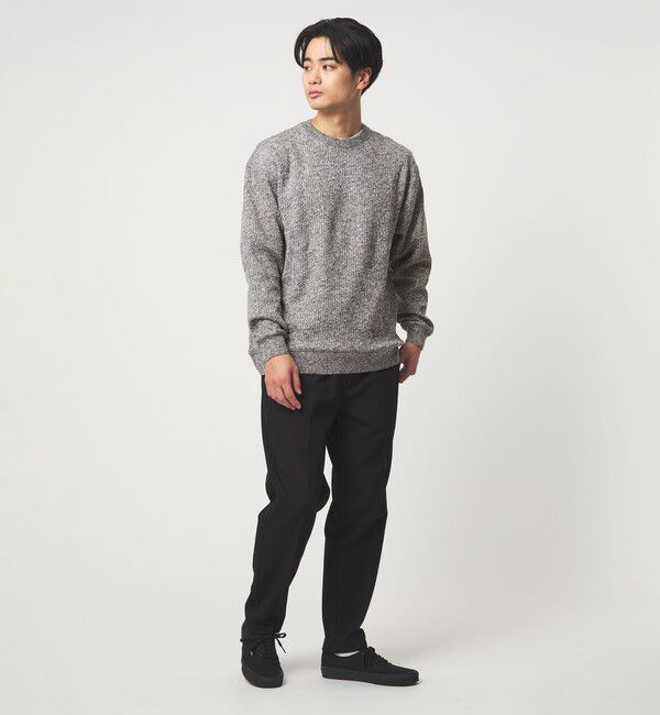 UNITED ARROWS green label relaxing「メランジ ダブルフェイス クルーネック カットソー」|Tシャツ・カットソー|