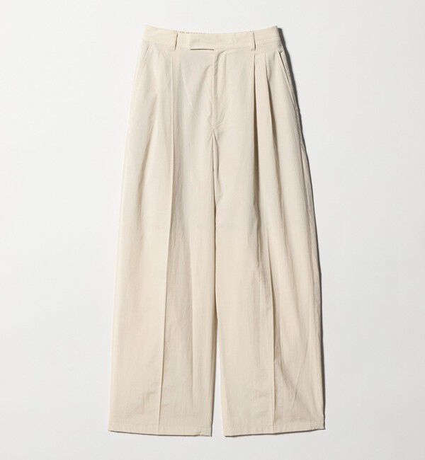 UNITED ARROWS green label relaxing「FAbRICA 2タック ワイド パンツ」|チノ|