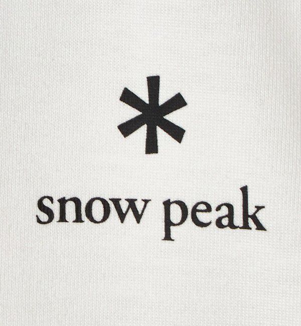 UNITED ARROWS green label relaxing「＜snow peak＞スタンダード ロゴ Tシャツ」|Tシャツ・カットソー|