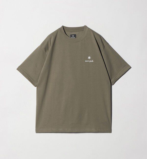 UNITED ARROWS green label relaxing「＜snow peak＞スタンダード ロゴ Tシャツ」|Tシャツ・カットソー|BEIGE