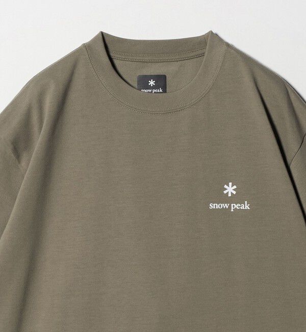 UNITED ARROWS green label relaxing「＜snow peak＞スタンダード ロゴ Tシャツ」|Tシャツ・カットソー|