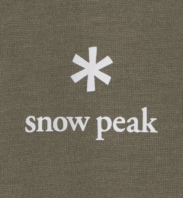 UNITED ARROWS green label relaxing「＜snow peak＞スタンダード ロゴ Tシャツ」|Tシャツ・カットソー|