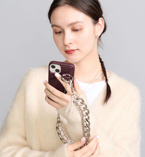 BEAUTY&YOUTH UNITED ARROWS「＜ajew＞Tie chain ショルダー ストラップ」|モバイルケース|