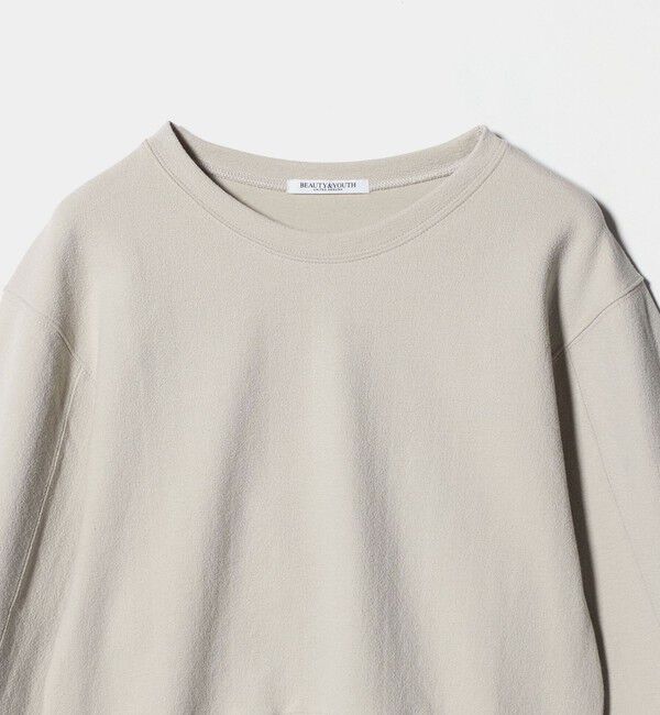 BEAUTY&YOUTH UNITED ARROWS「コットンポリエステルジャガード 袖ボリューム プルオーバー」|Tシャツ・カットソー|