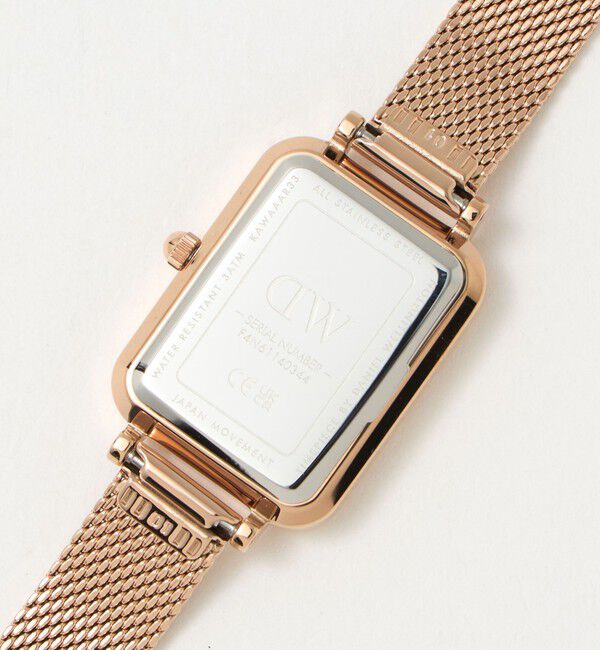 BEAUTY&YOUTH UNITED ARROWS「＜DANIEL WELLINGTON＞Quadro Melrose Roman Numerals Date/腕時計」|腕時計|