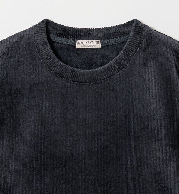 BEAUTY&YOUTH UNITED ARROWS「ボンディング コーデュロイ クルーネック トップス」|Tシャツ・カットソー|
