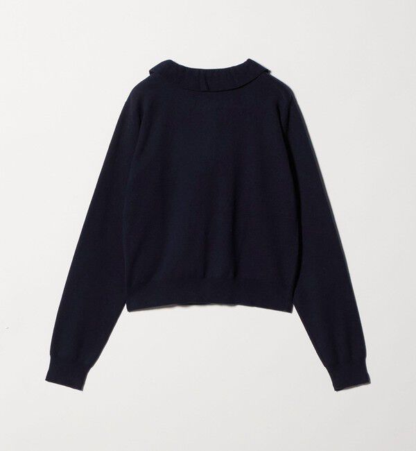 STEVEN ALAN「＜Steven Alan＞コットン カシミヤ フリル カーディガン」|カーディガン|