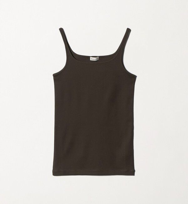 STEVEN ALAN「＜Steven Alan＞コットン フライス キャミ タンクトップ」|タンクトップ|DK.BROWN