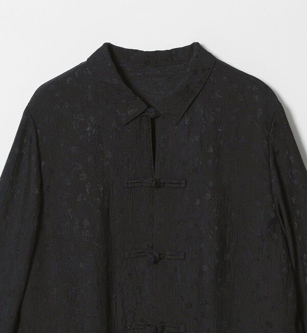 STEVEN ALAN「＜Steven Alan＞フラワー ジャガード チャイナモチーフボタン シャツ」|シャツ・ブラウス|