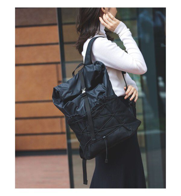 Demi-Luxe BEAMS 「AK+1 / ユーティリティ バッグ」|トートバッグ|BLACK