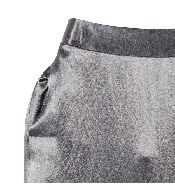 Demi-Luxe BEAMS 「アセテート サテン イージースカート」|スカート|