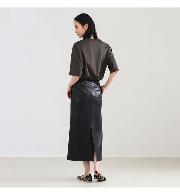 Demi-Luxe BEAMS 「ポンチ ハーフスリーブ Tシャツ」|Tシャツ・カットソー|