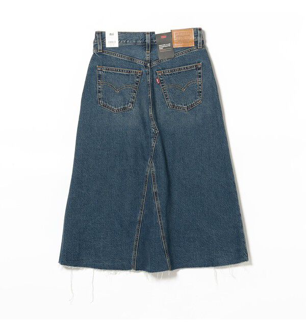 Ray BEAMS 「LEVI&rsquo;S(R) / Aラインデニムスカート ミディアムインディゴ」|スカート|