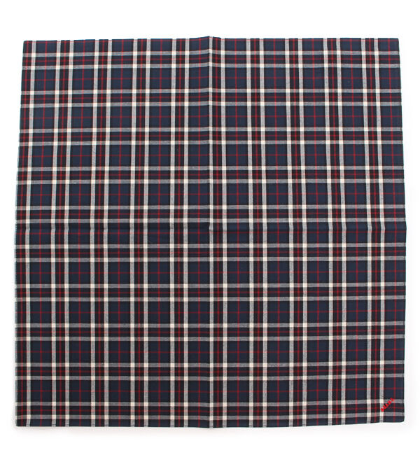 BEAMS「BEAMS / タータンチェック ハンカチーフ②」|バンダナ・スカーフ|