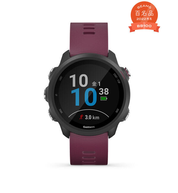 BEAMS「GARMIN / ForeAthlete 245  GPS ランニングウォッチ（BEAMS Exclusive）」|腕時計|PURPLE