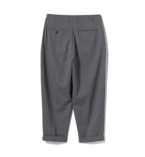 BEAMS PLUS「BEAMS PLUS / 2プリーツ トロピカルウール トラウザーズ」|チノ|