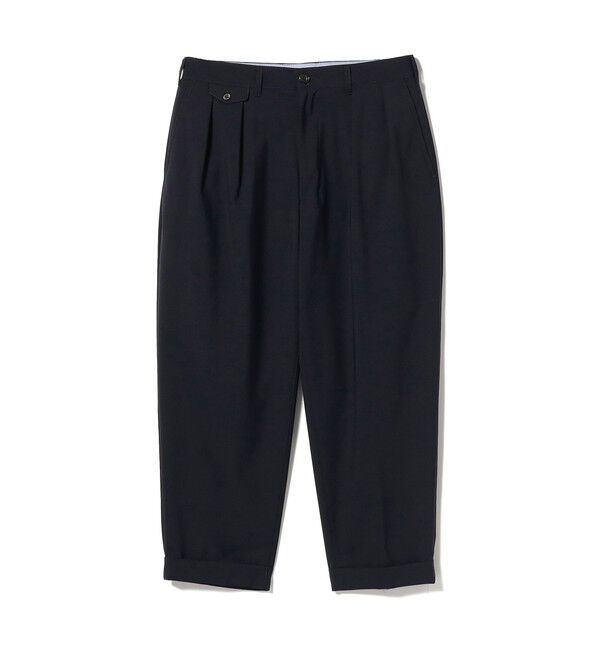 BEAMS PLUS「BEAMS PLUS / 2プリーツ トロピカルウール トラウザーズ」|チノ|