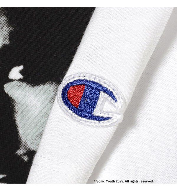 BEAMS「【別注】Champion &times; SONIC YOUTH / SHORT SLEEVE T-SHIRT 25SS」|Tシャツ・カットソー|