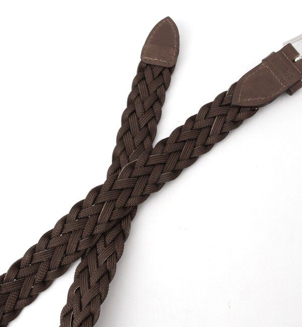 SHIPS「SHIPS: イタリア製 レザー コンビネーション メッシュ ベルト」|ベルト|