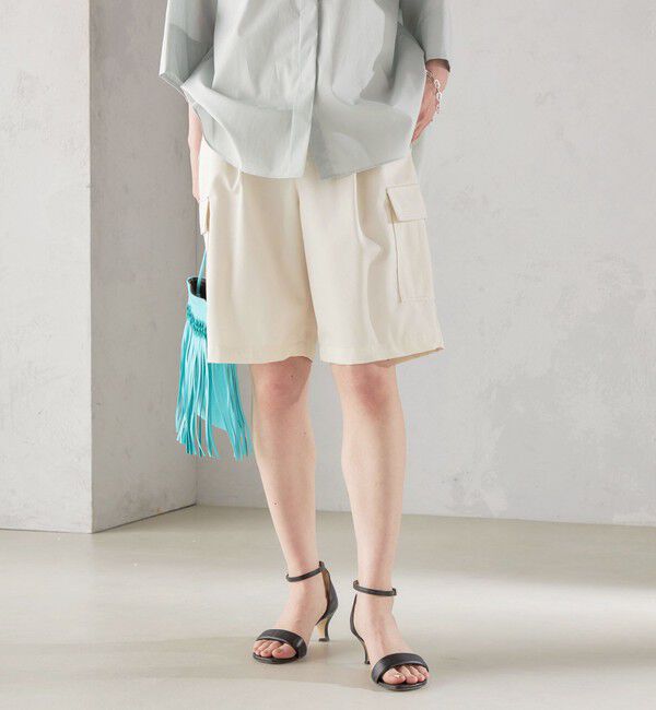 SHIPS for women「〈手洗い可能〉ハイカウント ハーフ パンツ」|その他|