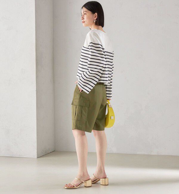 SHIPS for women「〈手洗い可能〉ハイカウント ハーフ パンツ」|その他|