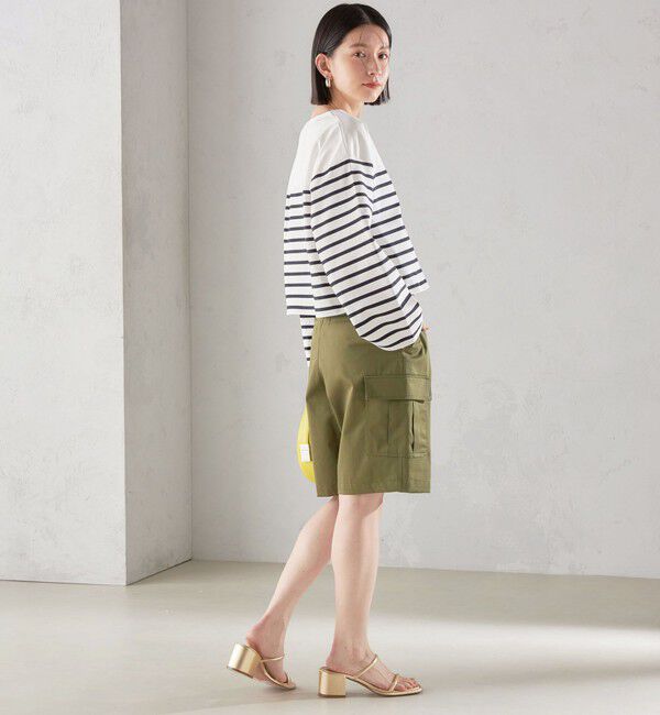 SHIPS for women「〈手洗い可能〉ハイカウント ハーフ パンツ」|その他|