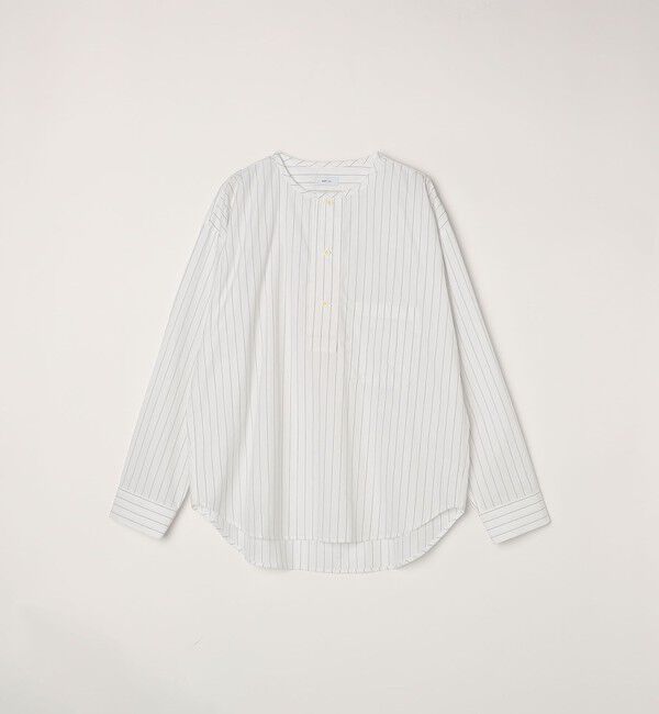 SHIPS any「SHIPS any: オーバーサイズ コットン スリーピング シャツ◇」|シャツ・ブラウス|