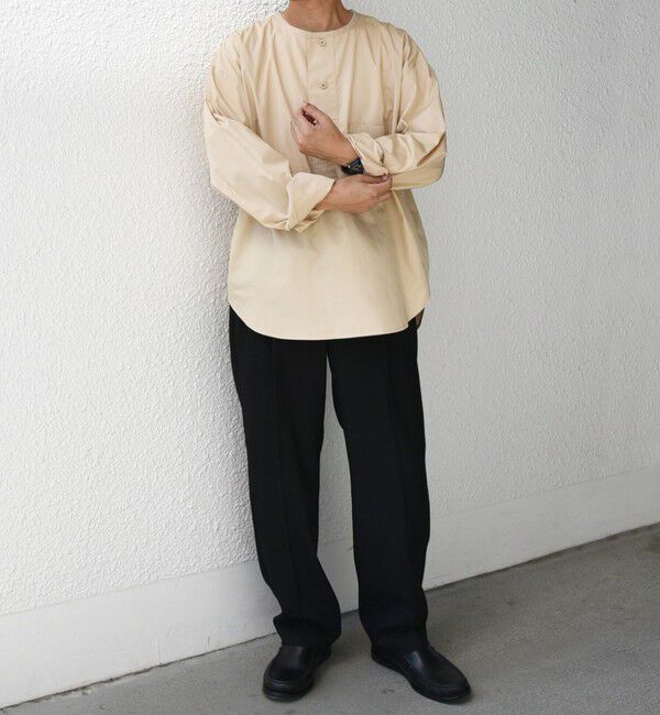 SHIPS any「SHIPS any: オーバーサイズ コットン スリーピング シャツ◇」|シャツ・ブラウス|