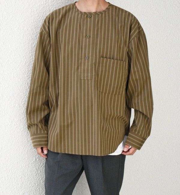 SHIPS any「SHIPS any: オーバーサイズ コットン スリーピング シャツ◇」|シャツ・ブラウス|