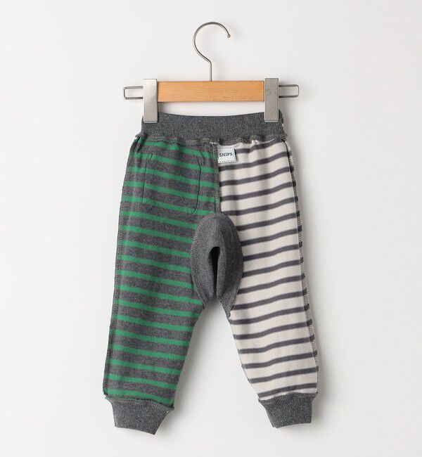 SHIPS KIDS「SHIPS KIDS:80～90cm / ボーダー リブ パンツ」|その他ベビーウェア|