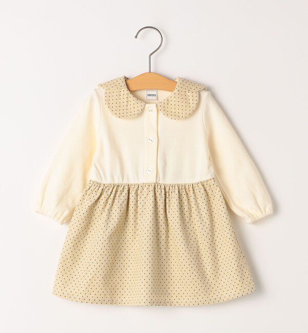 SHIPS KIDS「SHIPS KIDS:80～90cm / ドット カラー ワンピース」|ワンピース|
