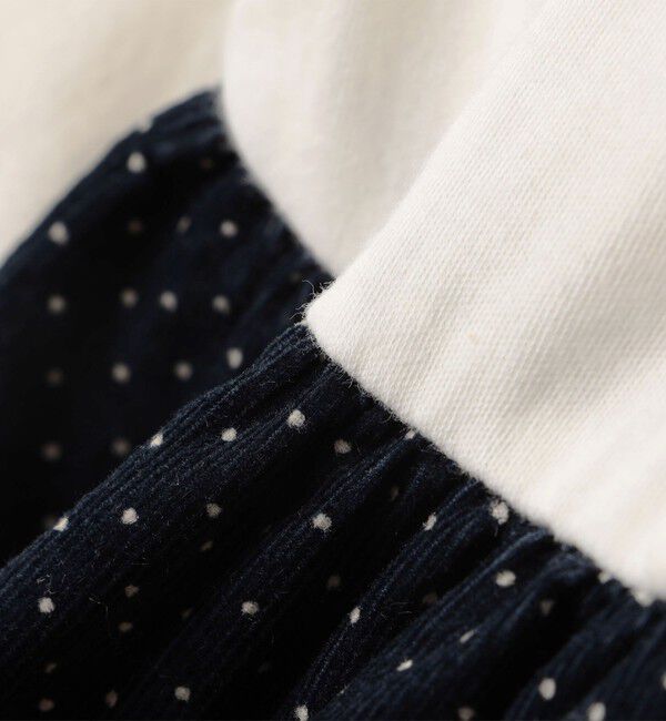 SHIPS KIDS「SHIPS KIDS:80～90cm / ドット カラー ワンピース」|ワンピース|