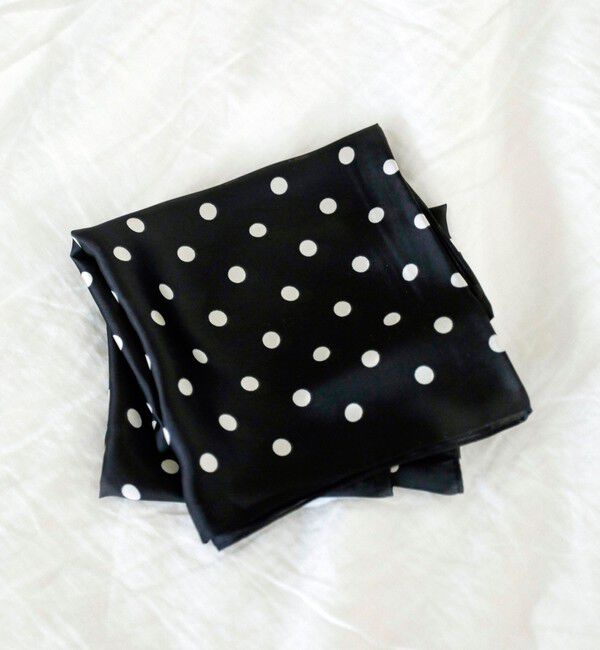 quaranciel「quaranciel: ドット スカーフ 25SS」|バンダナ・スカーフ|