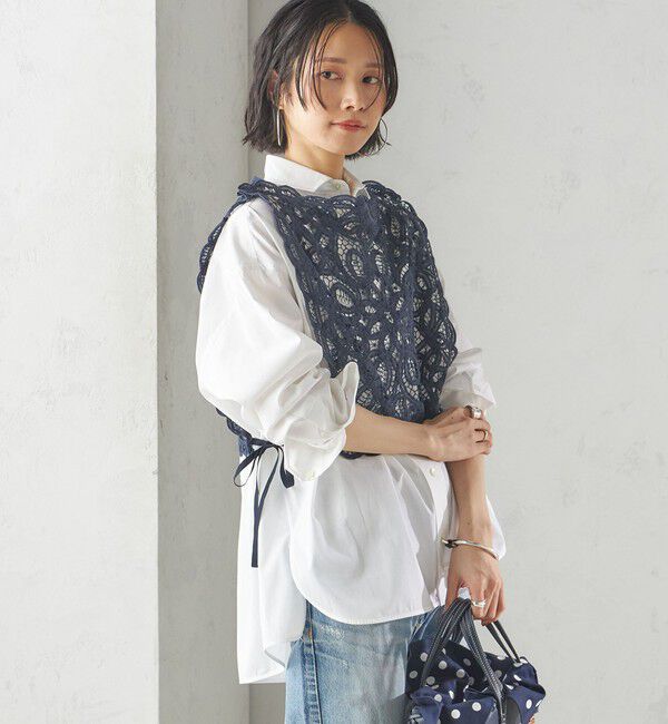 SHIPS for women「【SHIPS別注】Heriter: 50th ANNIV バテンパーツ ベスト」|ベスト・ジレ|